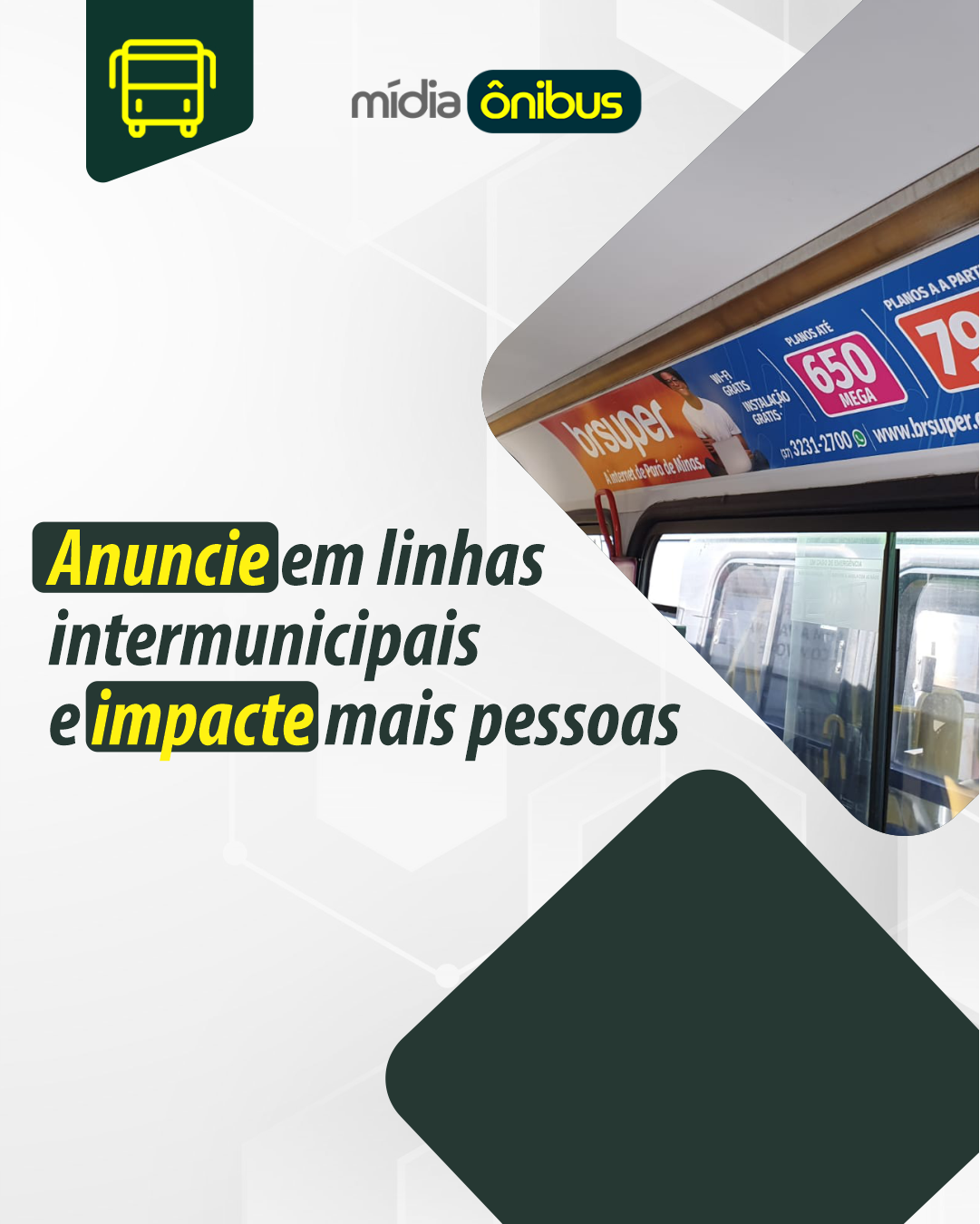 Anuncie em linhas intermunicipais e impacte mais pessoas
