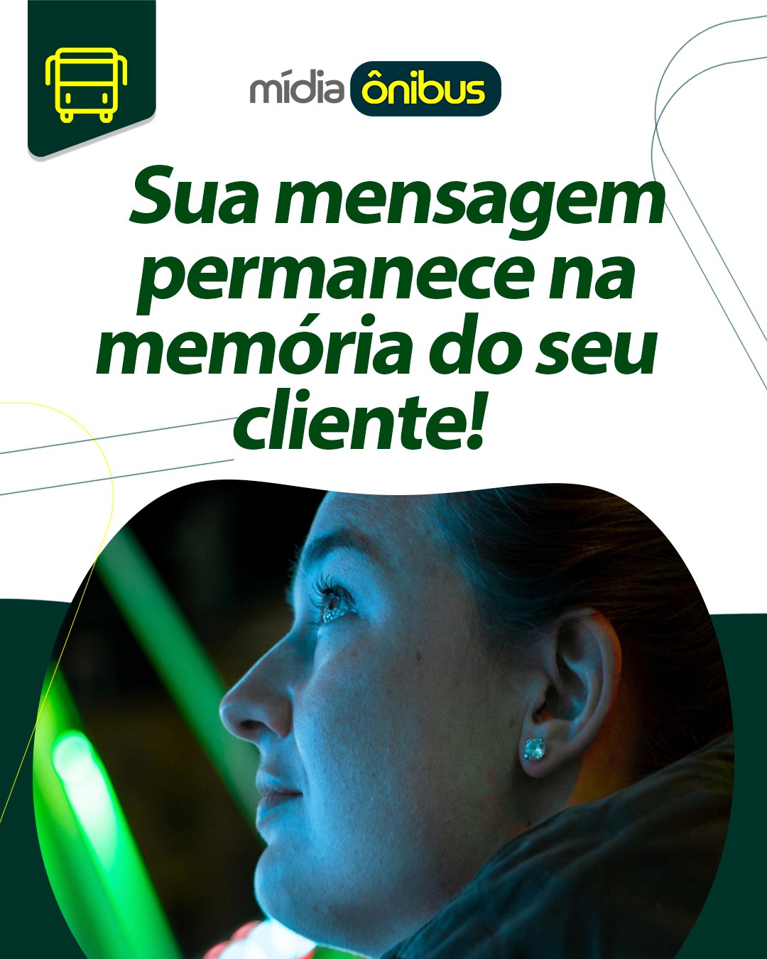 Sua mensagem permanece na memoria do seu cliente