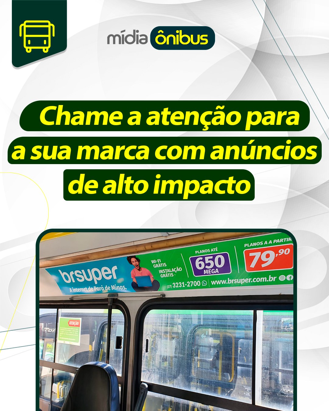 Chame atenção pra sua marca com anúncios de alto impacto