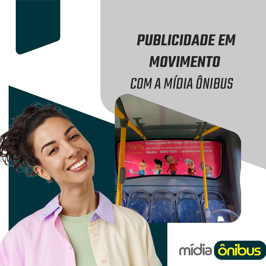 Publicidade em movimento com a mídia ônibus