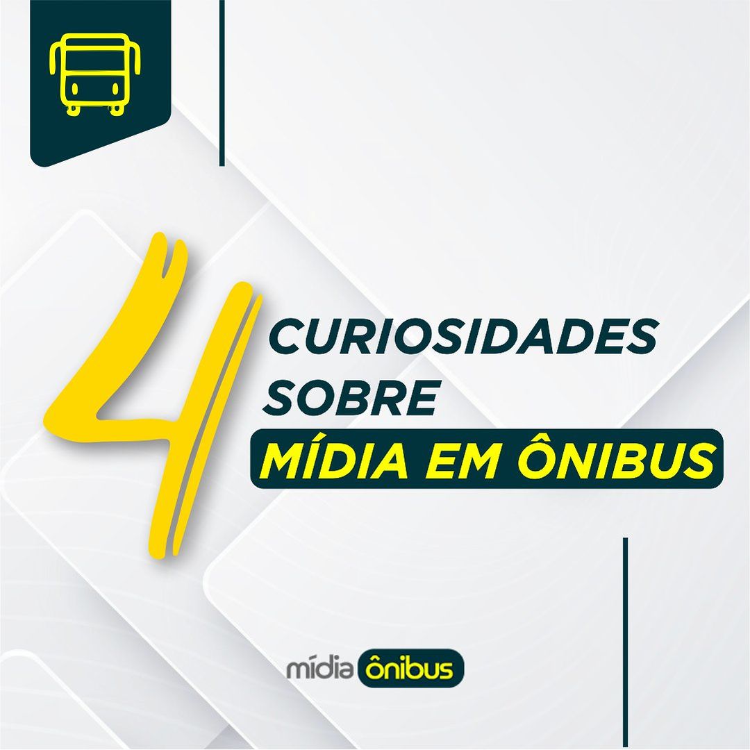 4 curiosidade sobre mídia em ônibus