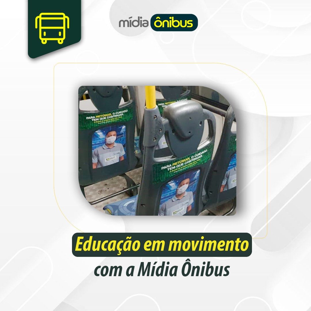 Educação em movimento com a mídia ônibus