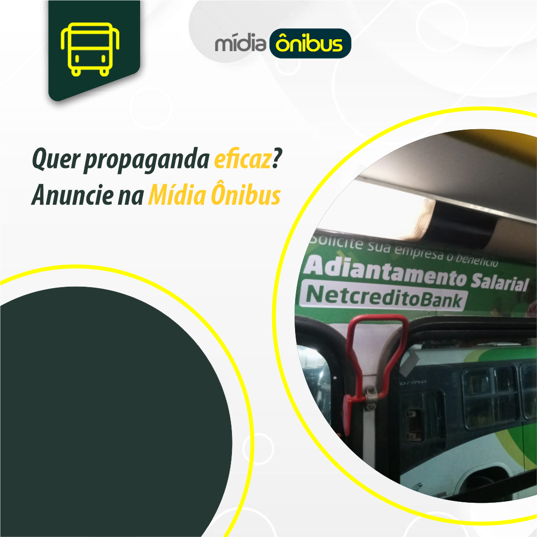 Quer propaganda eficaz? Anuncie na Mídia Ônibus