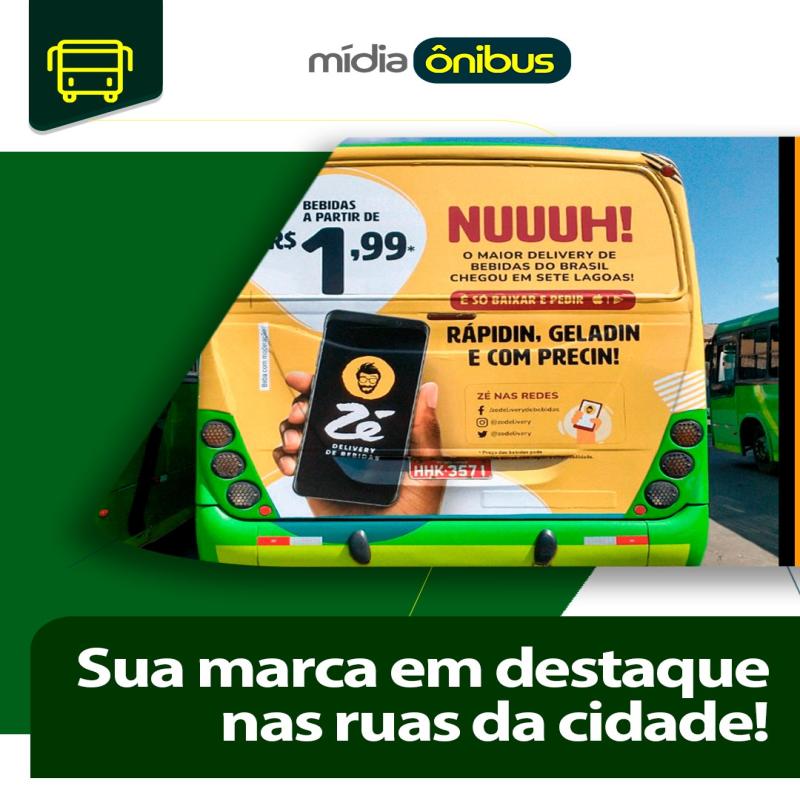 Sua marca em destaque nas ruas da cidade