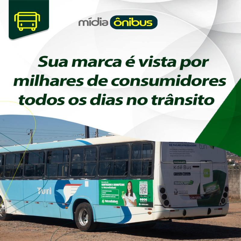 Sua marca é vista por milhares de consumidores todos os dias no transito